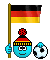 03 Flaggenkunterbunt 005 Smiley – Fussball